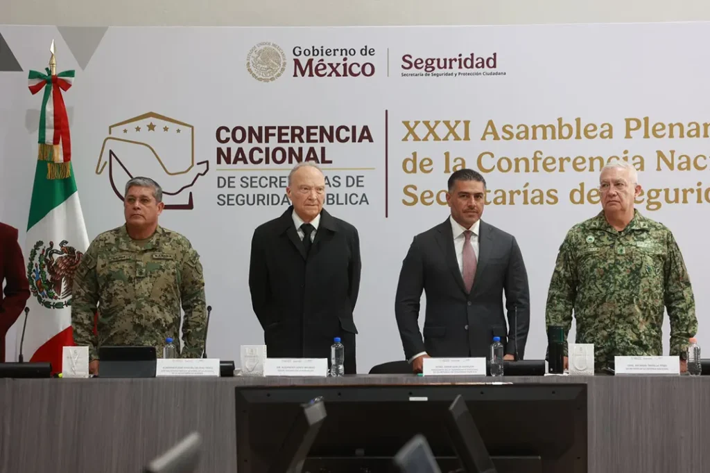 Durante la Asamblea de Secretarías de Seguridad, Michoacán fue reconocido por su efectividad en la Estrategia Nacional contra la Extorsión, con 41 detenidos.