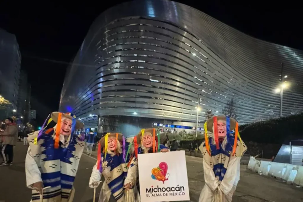 Promoción turística de Michoacán en Madrid durante la Feria Internacional de Turismo Fitur 2026.