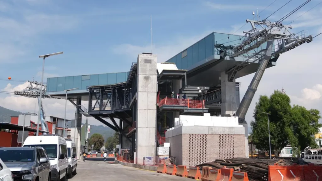 Obras del teleférico en Morelia y Uruapan que generarán 100 empleos directos en Michoacán.