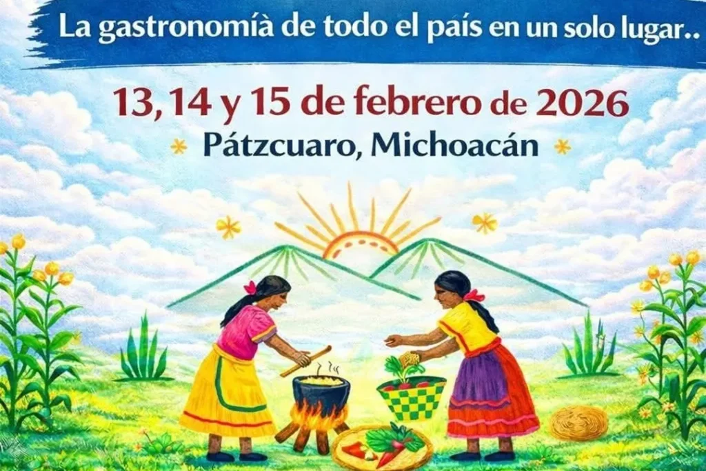 Cocineras tradicionales reunidas en Pátzcuaro para celebrar y preservar la cocina tradicional mexicana.