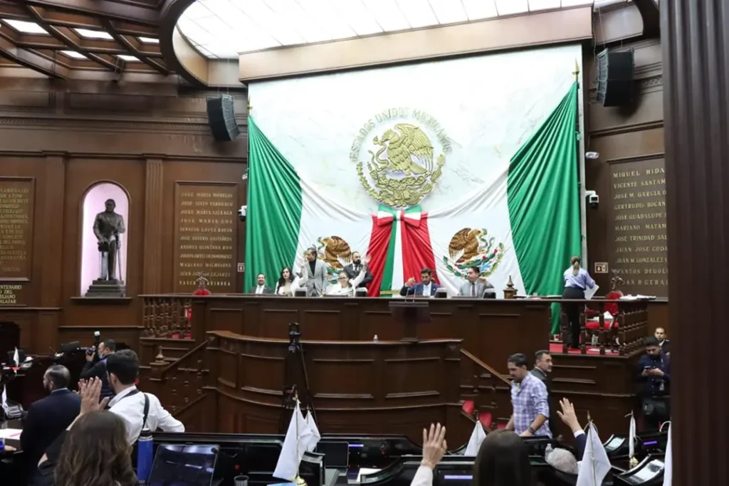 Pleno del Congreso de Michoacán
