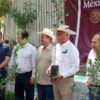 Entrega de plantas certificadas de limón a productores de Michoacán en 2026.