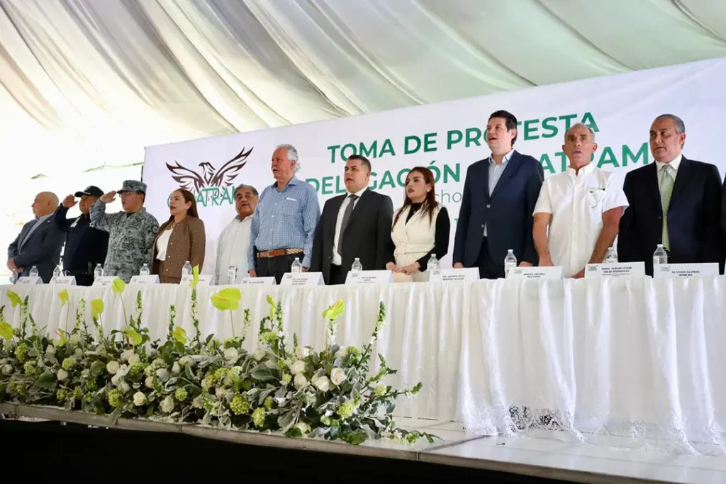 Toma de protesta de la Mesa Directiva de Conatram Michoacán en Uruapan