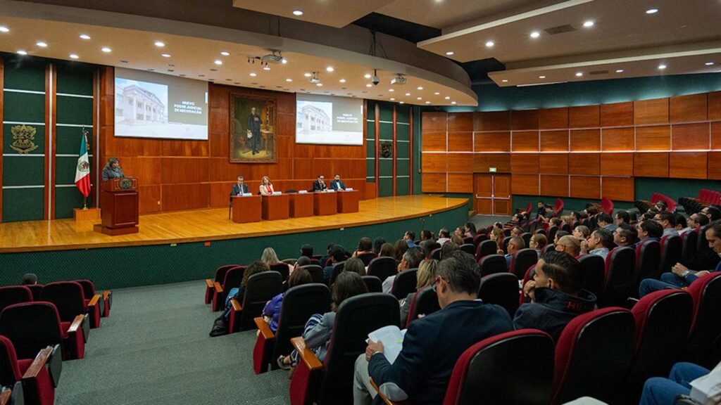 Capacitación del Poder Judicial de Michoacán para la implementación del Código Nacional de Procedimientos Civiles y Familiares