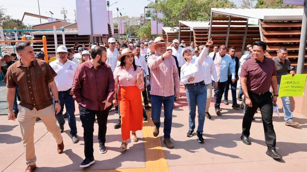 Alfredo Ramírez Bedolla inaugura el Bioparque Laguna de Chandio en Apatzingán, nuevo espacio recreativo para familias de Tierra Caliente.