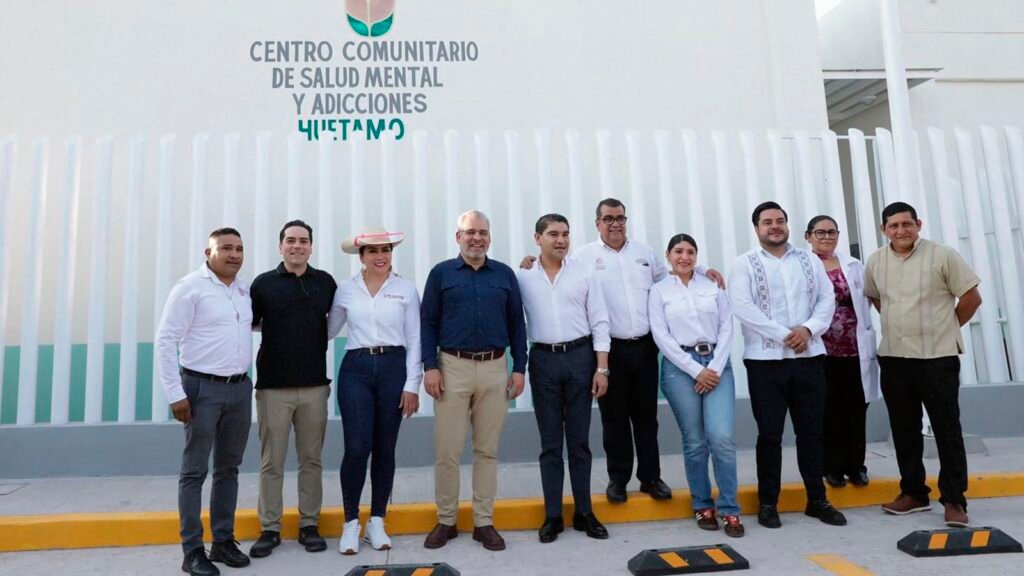 Centro comunitario de salud mental y adicciones en Huetamo