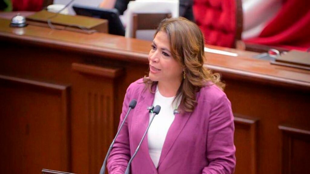 Congreso del Estado de Michoacán durante sesión sobre violencia política de género