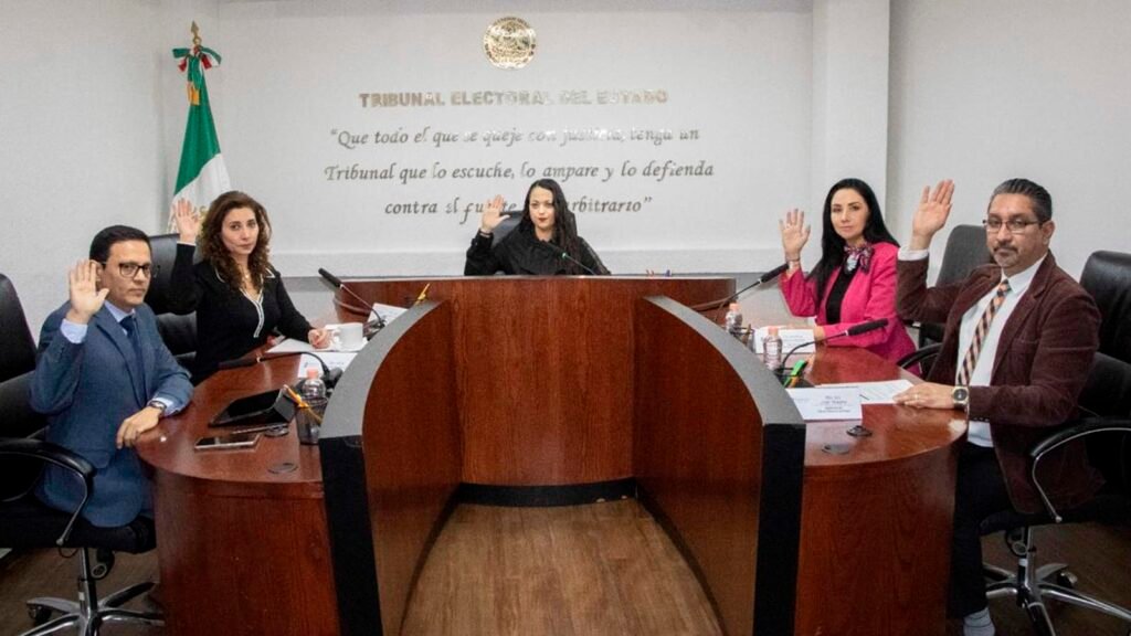 Sesión del Tribunal Electoral del Estado de Michoacán