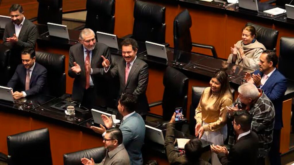 Bancada de Morena en el Senado