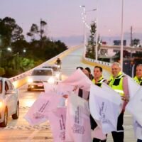 Alfredo Ramírez Bedolla inaugura puente en Morelia