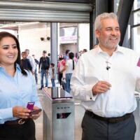 Alfredo Ramírez Bedolla supervisa teleférico de Uruapan
