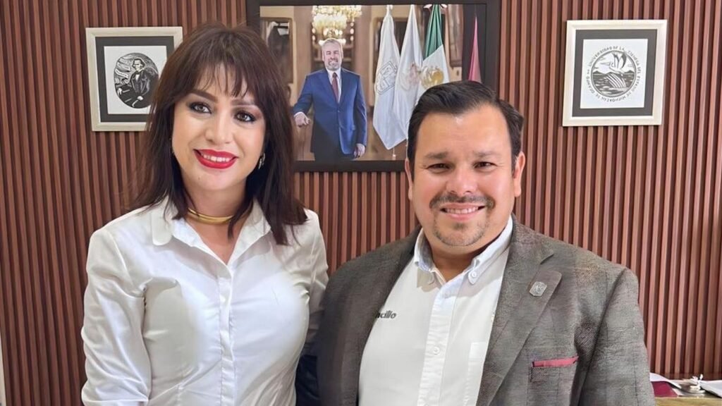 Andrés Medina Guzmán en reunión con UCEMICH