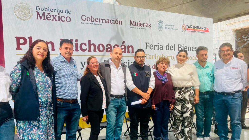 Eric Gaona en Feria del Bienestar Tarímbaro