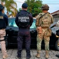 Operativo de seguridad en Morelia donde se aseguró metanfetamina