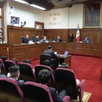 Ministros de la SCJN durante sesión sobre pensión del ISSSTE