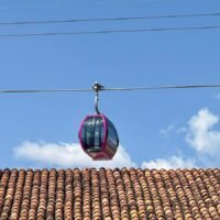 Teleférico de Uruapan con vista al Parque Nacional Barranca del Cupatitzio