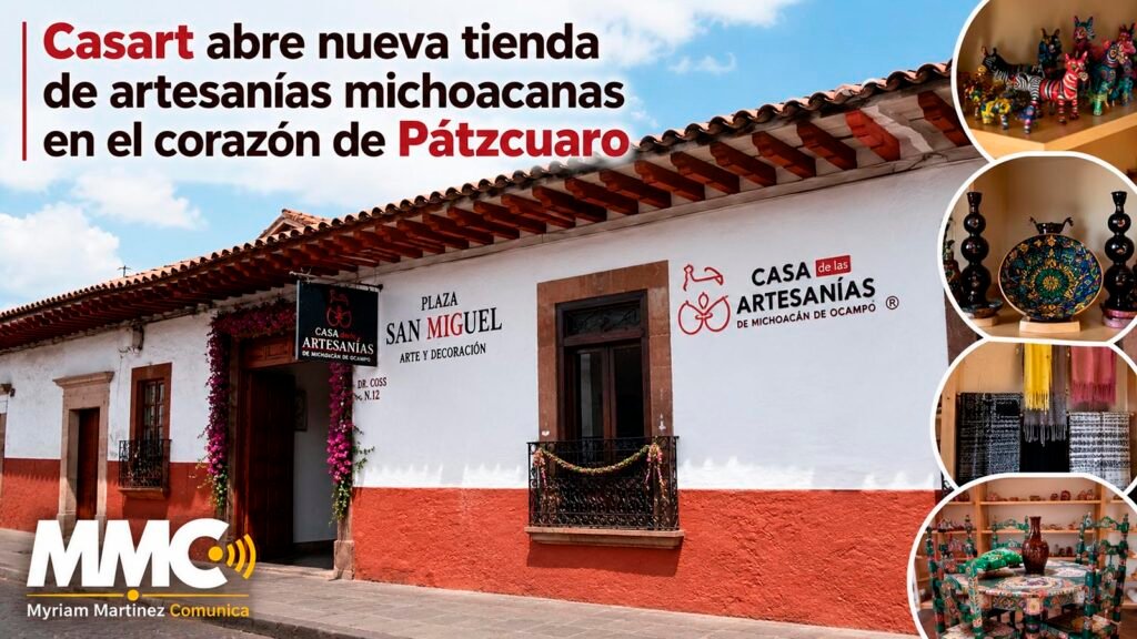 Artesanías tradicionales michoacanas exhibidas en Casart Pátzcuaro