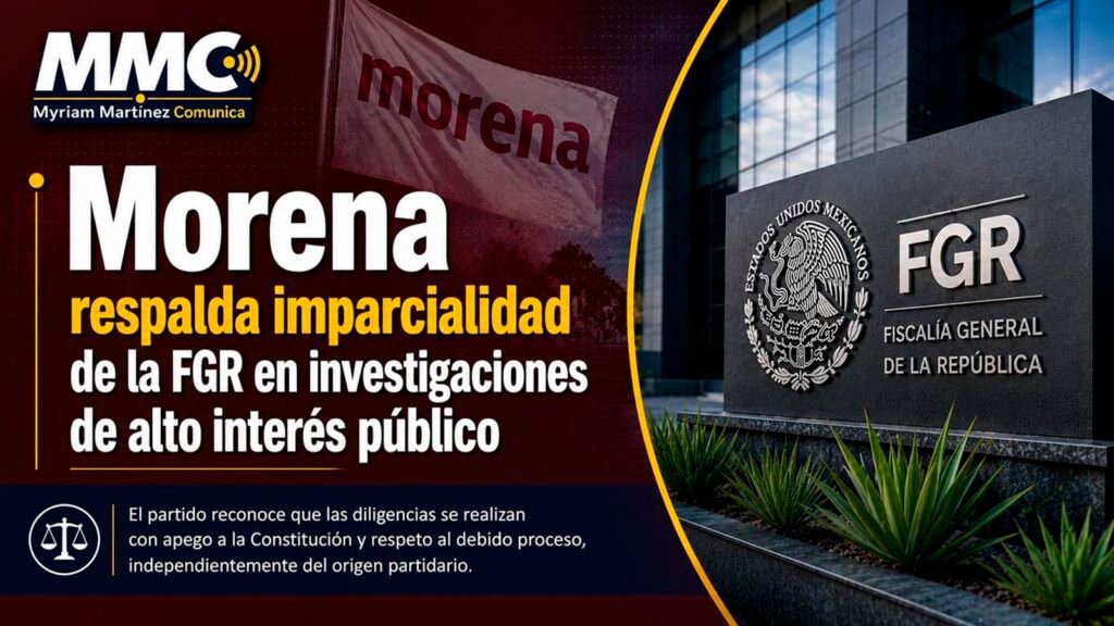 Fachada de la Fiscalía General de la República en Ciudad de México