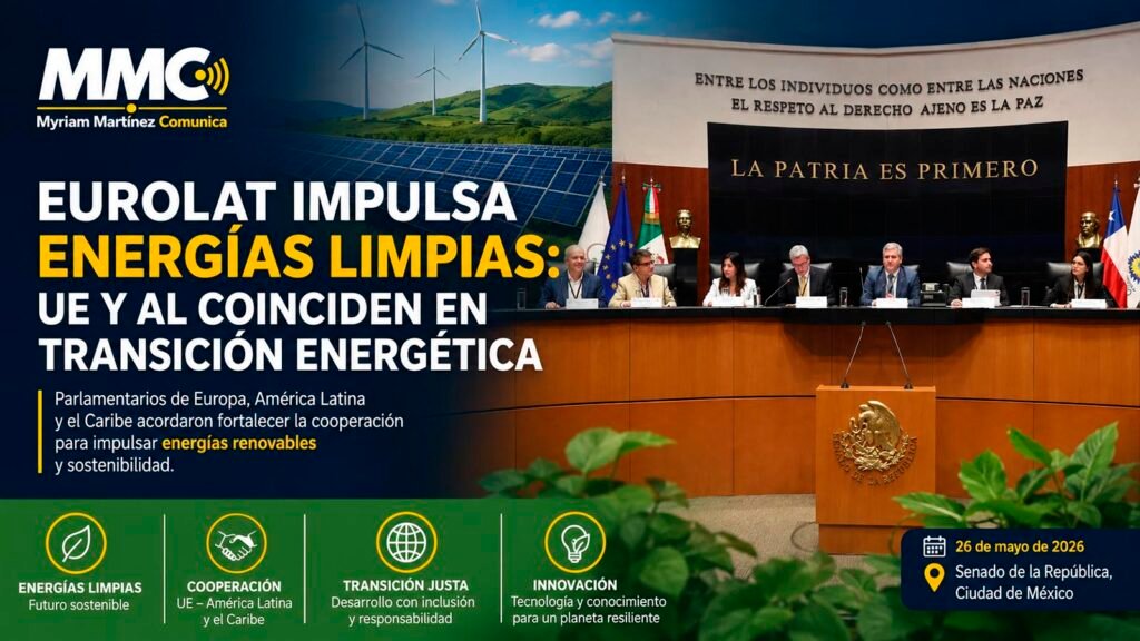 Parlamentarios europeos y latinoamericanos debaten energías limpias y transición energética