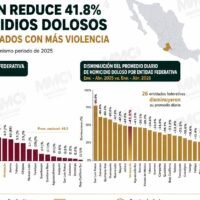 Elementos de seguridad durante operativo en Michoacán