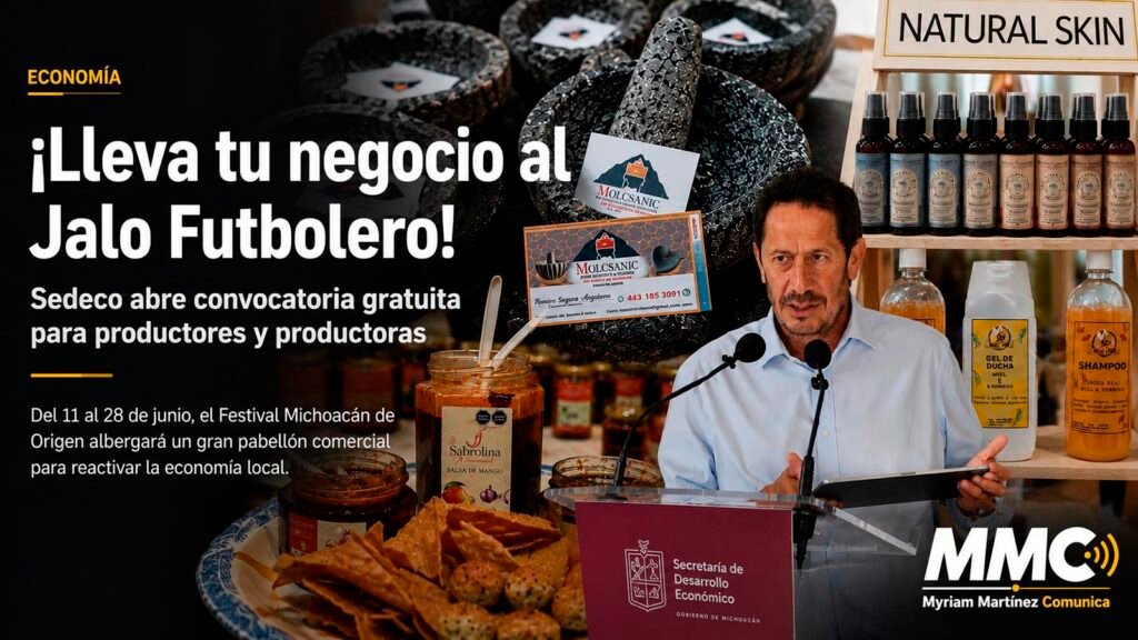 Claudio Méndez Fernández anuncia convocatoria del Jalo Futbolero para productores