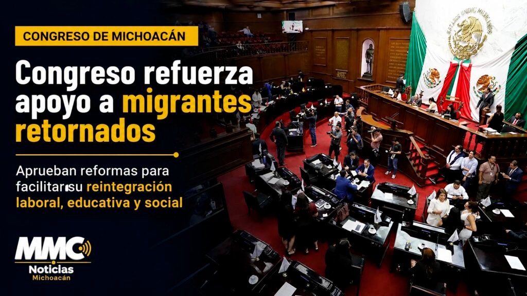 Migrantes michoacanos retornan al estado tras estancia en el extranjero