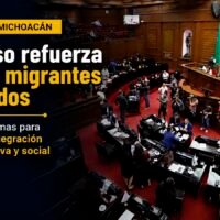 Migrantes michoacanos retornan al estado tras estancia en el extranjero