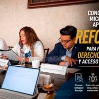 Sesión legislativa sobre reformas de derechos humanos en Michoacán