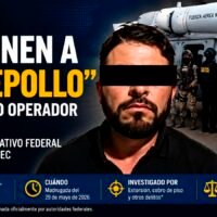 Alonso “N”, alias “El Repollo”, detenido durante operativo federal en Tepalcatepec