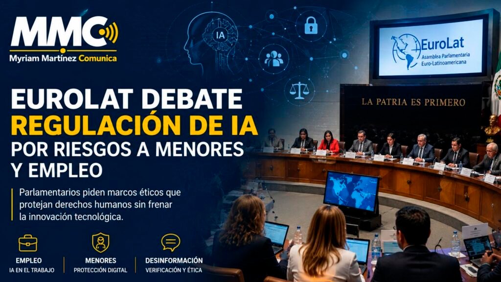Debate sobre regulación de Inteligencia Artificial y nuevas tecnologías en América Latina y Europa