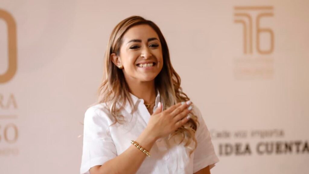 Grecia Jennifer Aguilar Mercado durante instalación del Comité Organizador del Parlamento Juvenil 2026