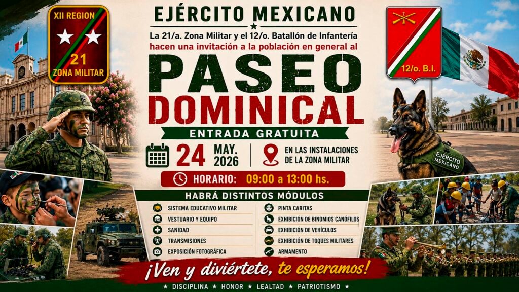 Ejército Mexicano abrirá cuartel en Morelia para Paseo Dominical familiar