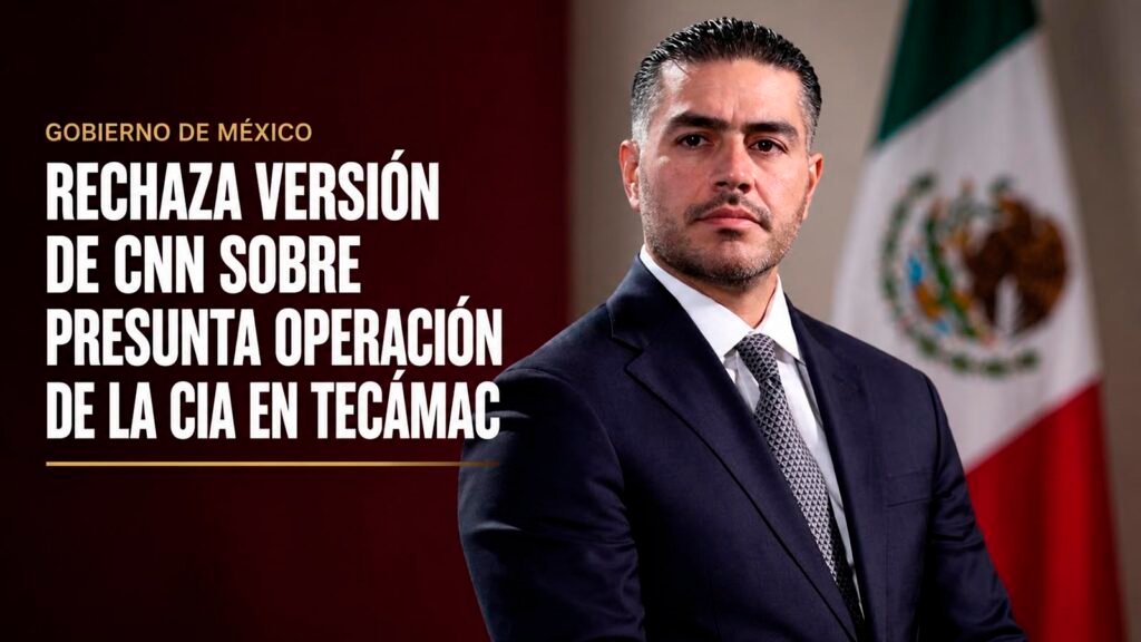 Omar García Harfuch, secretario de Seguridad y Protección Ciudadana de México