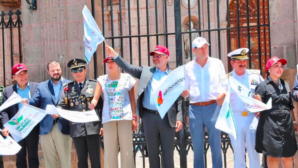 Alfredo Ramírez Bedolla y Josefina Rodríguez Zamora encabezan el arranque del Operativo Vacacional de Verano 2026 en Morelia.