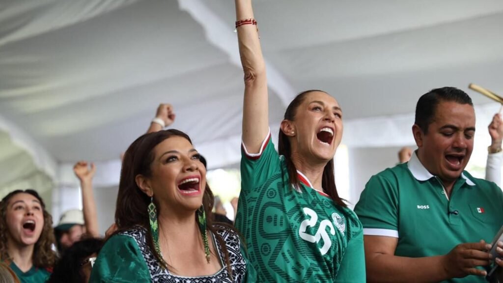 celebra Claudia Sheinbaun arranque del mundial mexico 2026