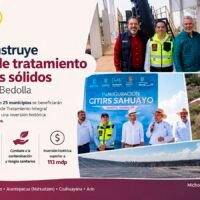 Gobernador Alfredo Ramírez Bedolla anuncia la construcción de seis Centros Intermunicipales de Tratamiento Integral de Residuos Sólidos en Michoacán.