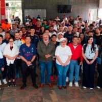 Participantes del encuentro Juega bonito, juega limpio organizado por el Sistema Estatal Anticorrupción.