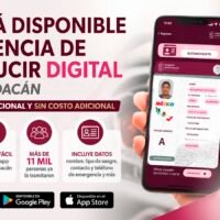 licencia de conducir digital mediante la aplicación App Michoacán