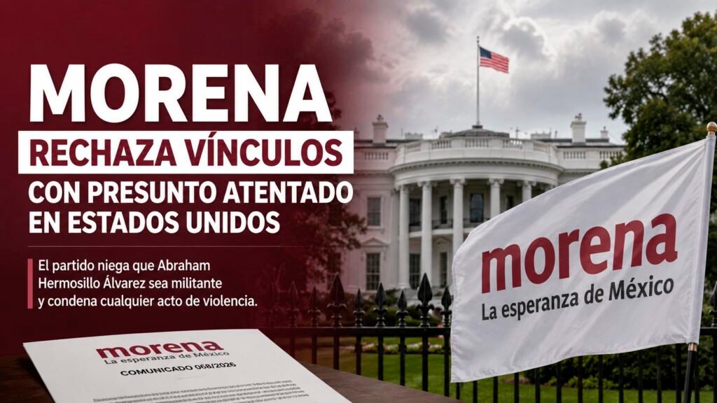 Dirigencia nacional de Morena emite postura sobre investigación en Estados Unidos.