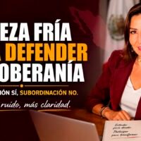 Myriam Martínez Ramírez analiza la importancia de defender la soberanía de México con cabeza fría, promoviendo la cooperación internacional sin subordinación y explicando la política de forma clara para la ciudadanía.