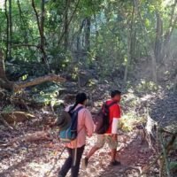 Familias recorren áreas naturales protegidas de Michoacán durante las vacaciones de verano.