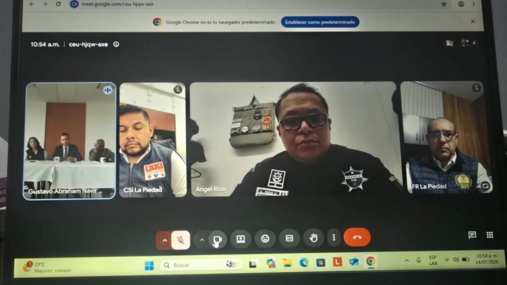 Autoridades participan en la Mesa Interregional para la Construcción de la Paz y Seguridad en Zamora.