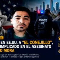 Operativo de seguridad relacionado con la captura de un presunto implicado en el caso Hipólito Mora.
