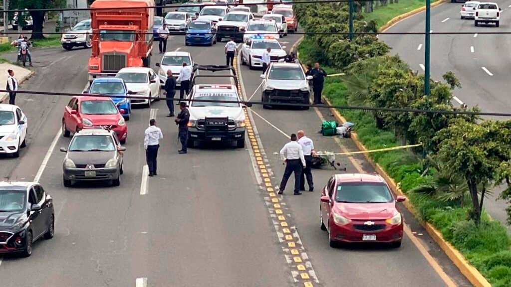 Accidente en el Libramiento Sur de Morelia