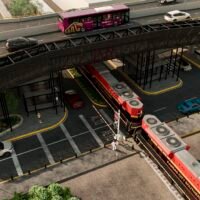 Proyecto del puente peatonal sobre las vías del tren en Tres Puentes, Morelia