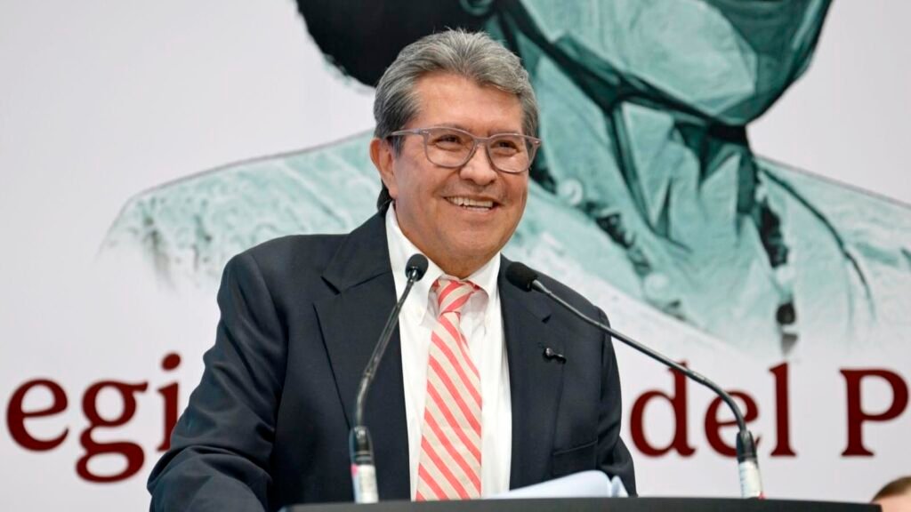 Ricardo Monreal Ávila durante una actividad legislativa en la Cámara de Diputados.