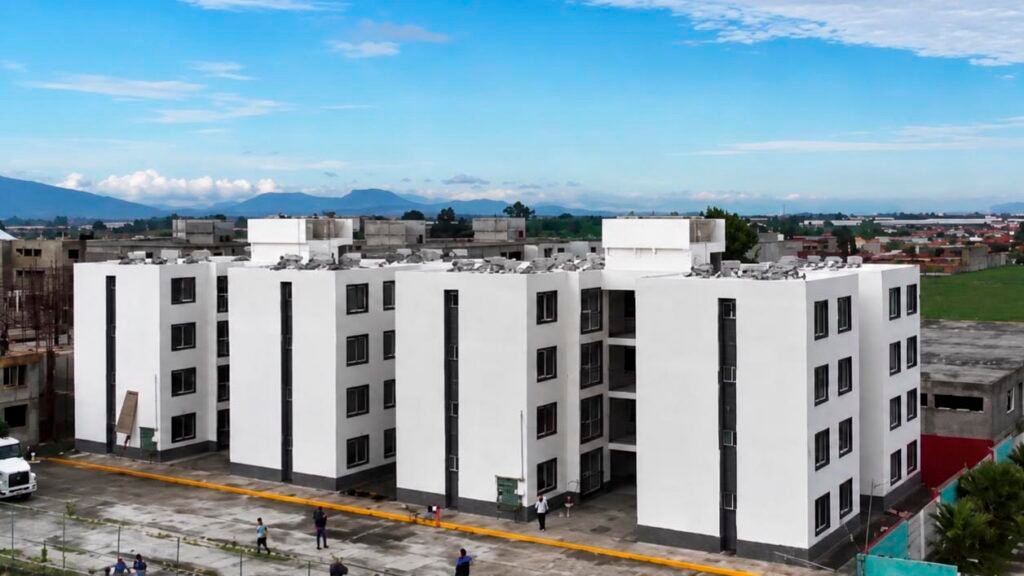 Viviendas del Programa de Vivienda para el Bienestar en Michoacán.