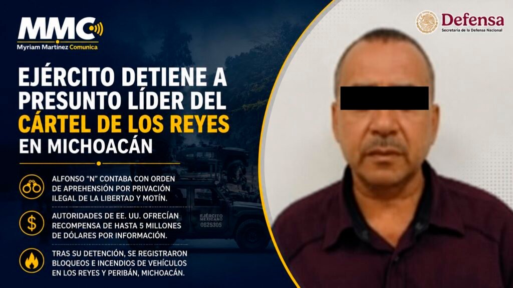 Omar García Harfuch informó la detención de Alfonso 