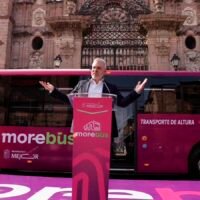 Bedolla informa inversión de 9 mil 185 mdp en transporte público de Michoacán