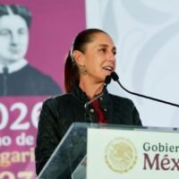 Claudia Sheinbaum informa que la inflación anual en México bajó a 3.12 por ciento en julio de 2026.
